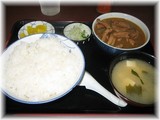 もつ煮定食